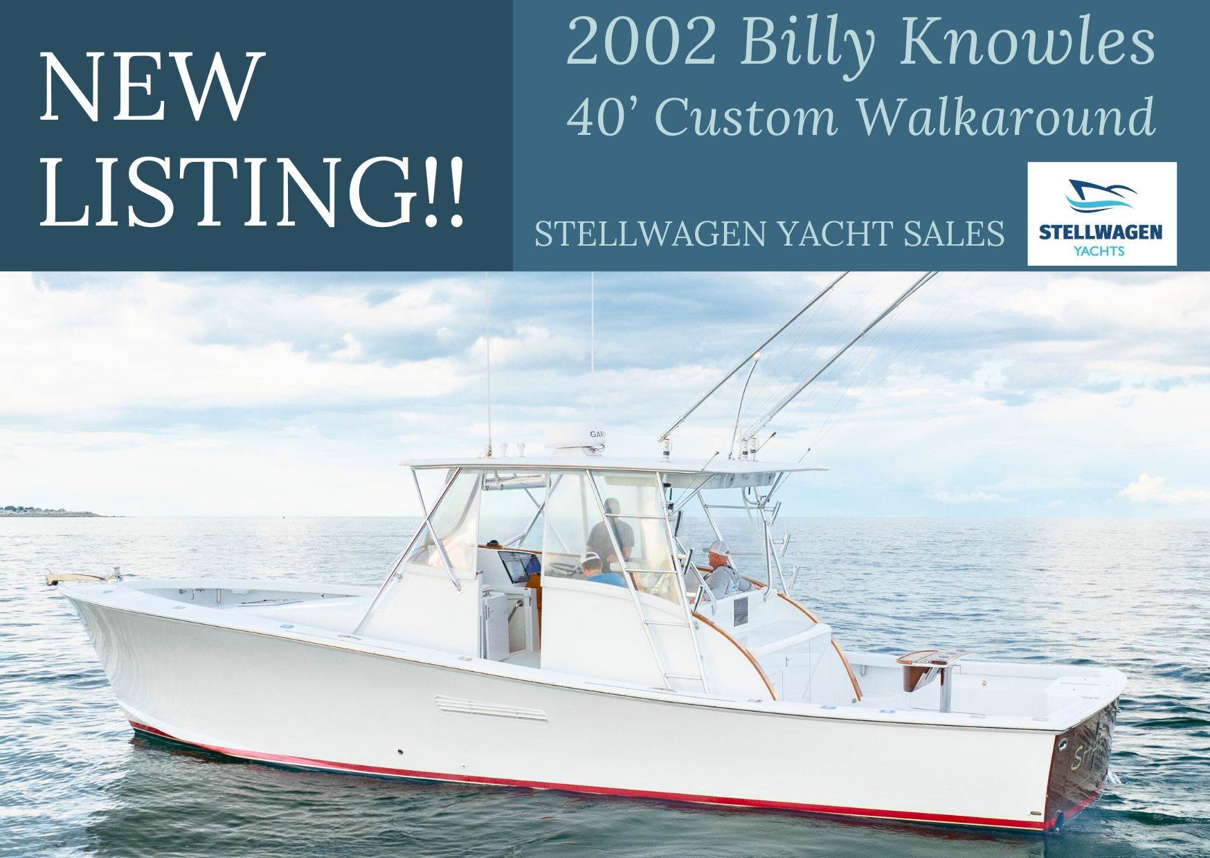 2002 Billy Knowles 40’ Custom Walkaround