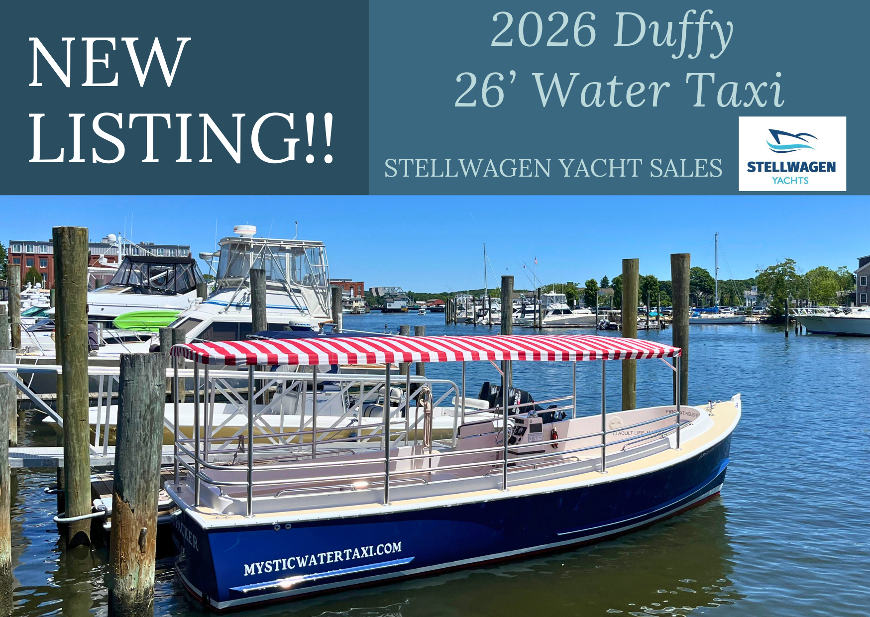 Duffy 26’ Water Taxis